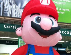 gonfiabili giganti: super Mario