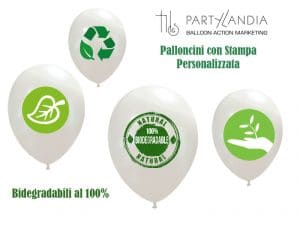 palloncini ecologici e biodegradabili