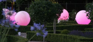 palloni con luci per ambienti