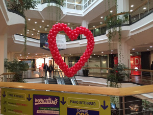 allestimento centro commerciale san valentino