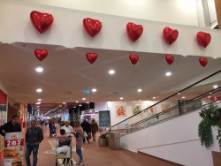 palloncini san valentino a forma di cuore